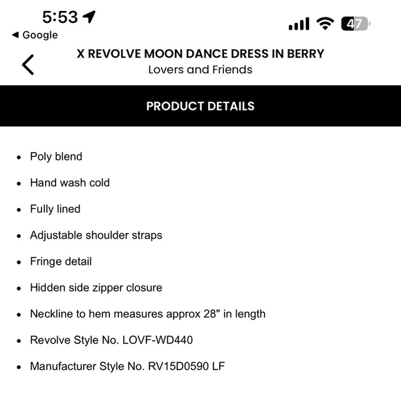 Lovers + Friends x Revolve Fringe Mini Dress - Picture 2 of 6